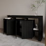 Hanah Home Beliz - Wood Black